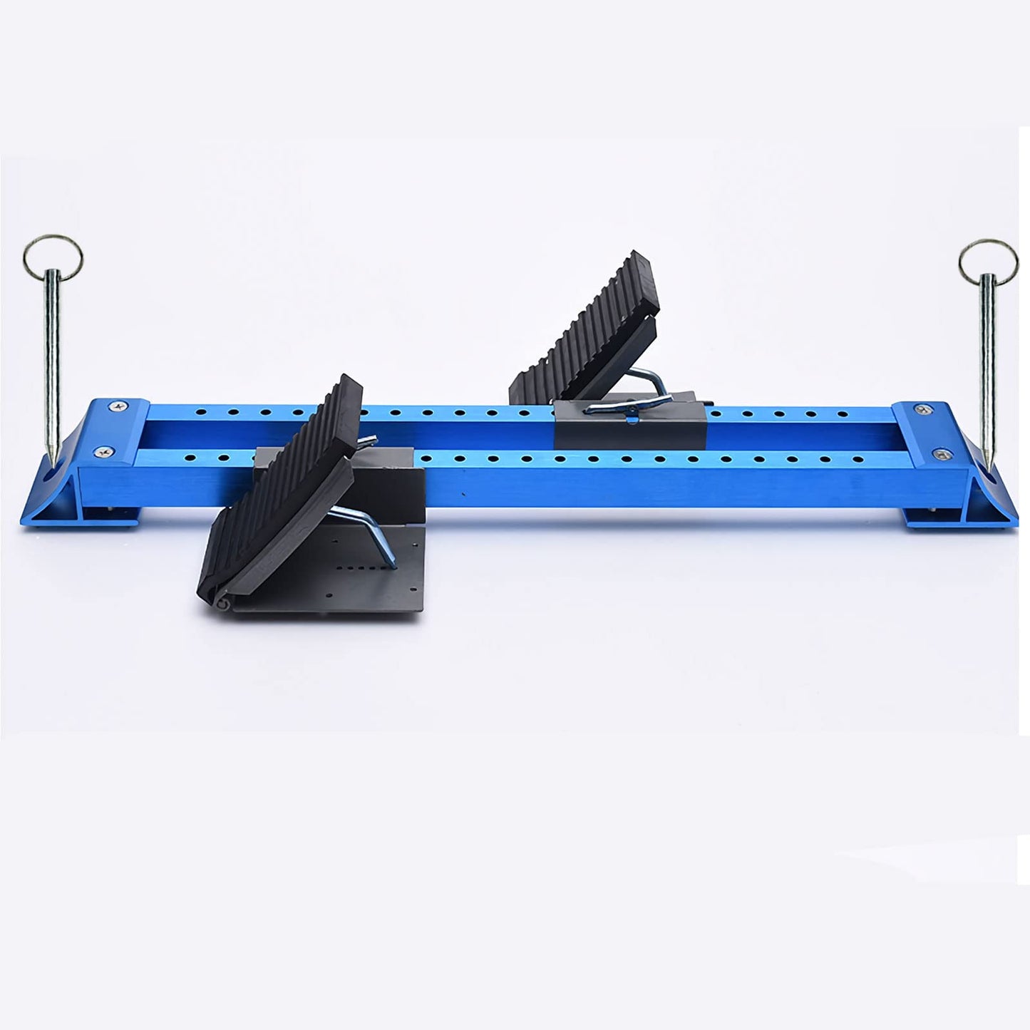 Supvision 30In Lightning Starting Block Sprinter Pedals 6 Angle Adjustable Sprinter Track and Field Aluminum Suitable for Plastic Runway Cinder Track