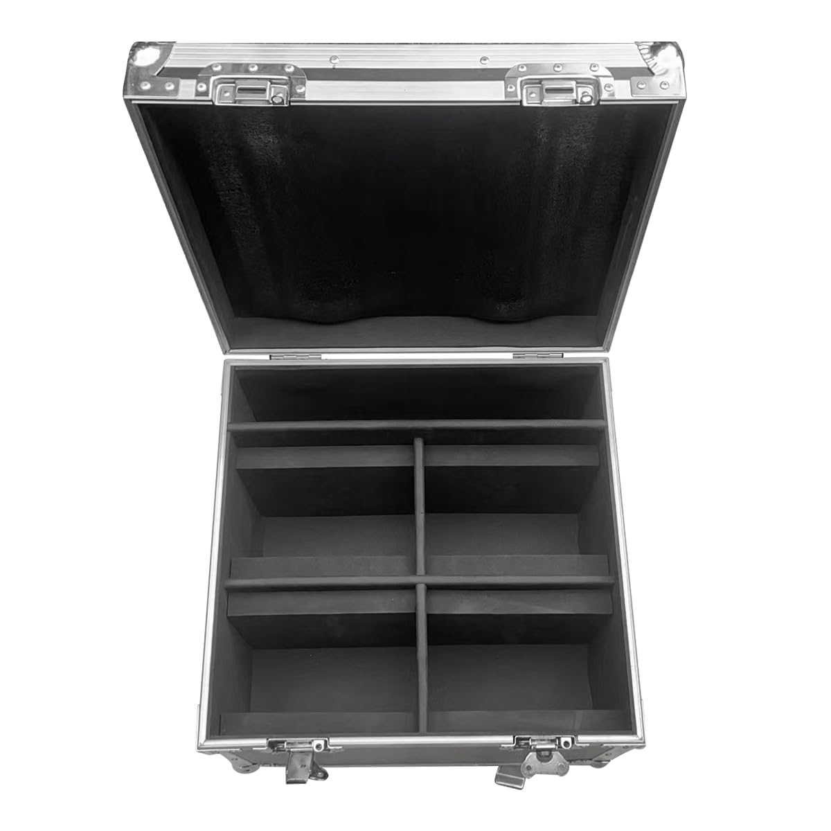 HOLDLAMP Flight Road Case for 4PCS ZQ02021 Customized Version 120W LED Moving Head Light with Rotating 18-Facet Prism