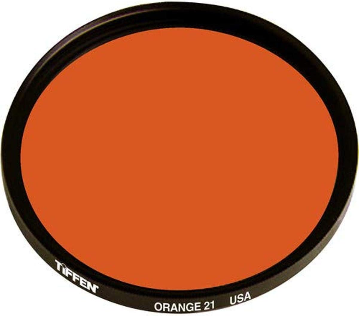 Tiffen 58mm 21 Orange Filter - Enhanced Blue Absorption