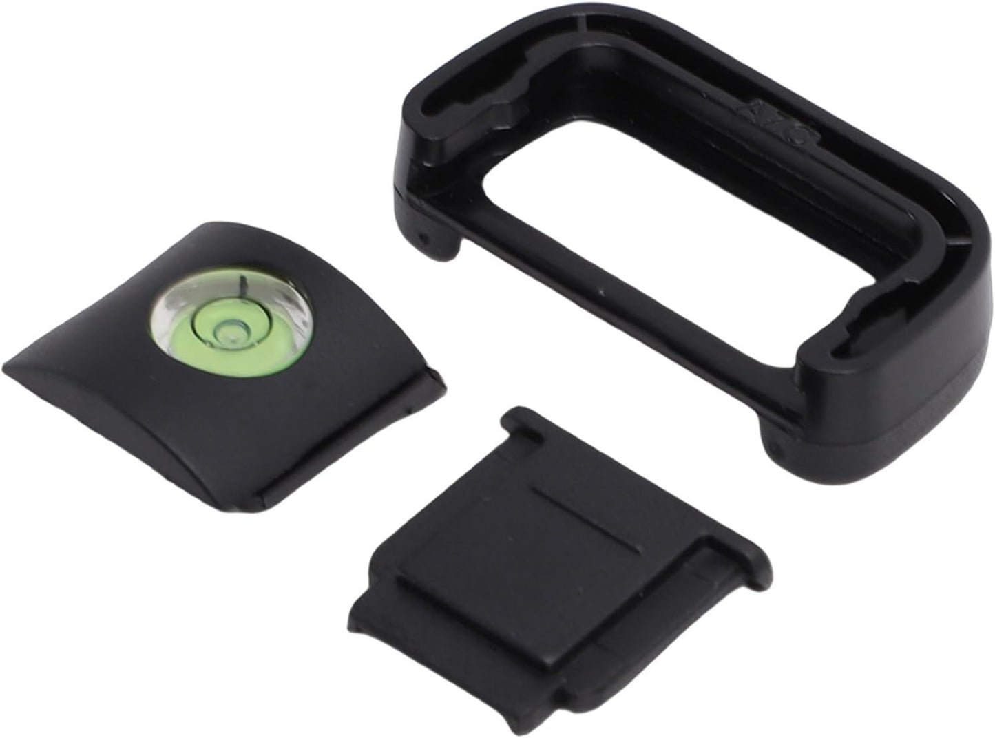Generic A7C Camera Eyecup Eyepiece for Camera, Bubble Spirit Level Hot Shoe Cover Cap Protector, Photography
