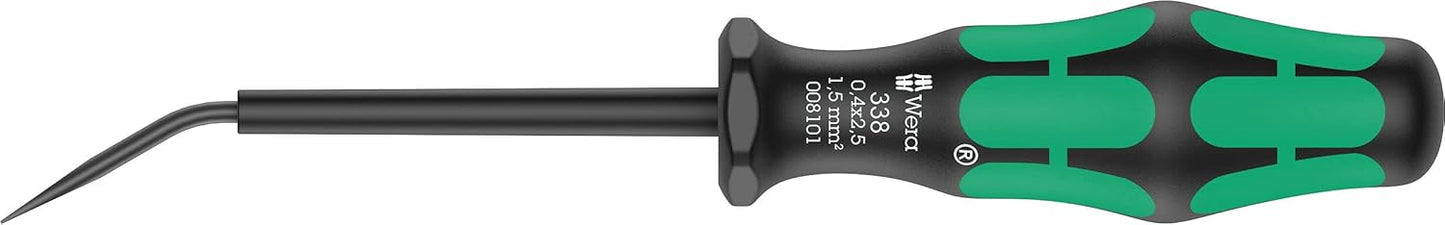 Wera Actuation Tool for Terminal Blocks - 338 Spring Cage Tool | 0.4 x 2.5 x 81 mm