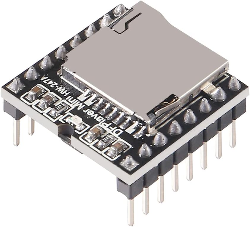 AITIAO 10Pcs MP3 MP3 MSP430, Mini Player Audio Module Voice Decode Board DFPlayer Audio Voice Music Module Supporting