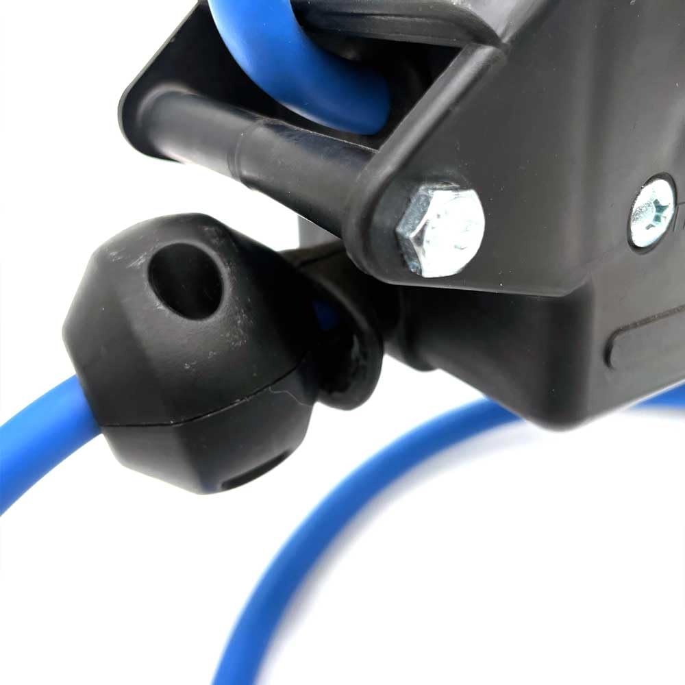 SEAL REEL 40ft. 16/3 SJEOOW Cable Outdoor/Watertight Retractable Cord Reel, Watertight, Heavy-Duty with 15A Breaker, Retractable to 10° F, Includes 2 Mounting Brackets,180° Swivel Mount.