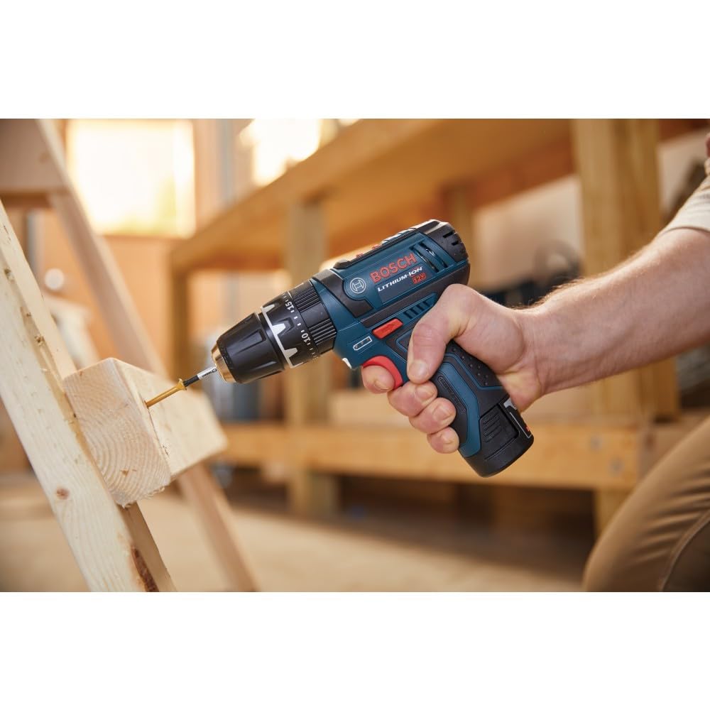 Bosch PS130-2A 12V Max 3/8 In. Hammer Drill/Driver Kit