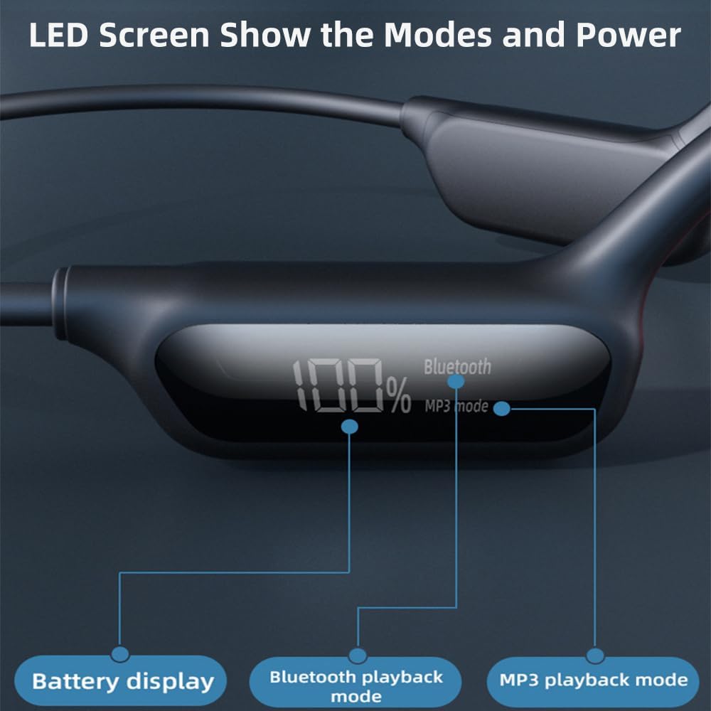 Swimming Headset MP3 32G IP68 Skiing-X10 Headphones Bone Conduction Open Ear Player Built-in Memory Underwater