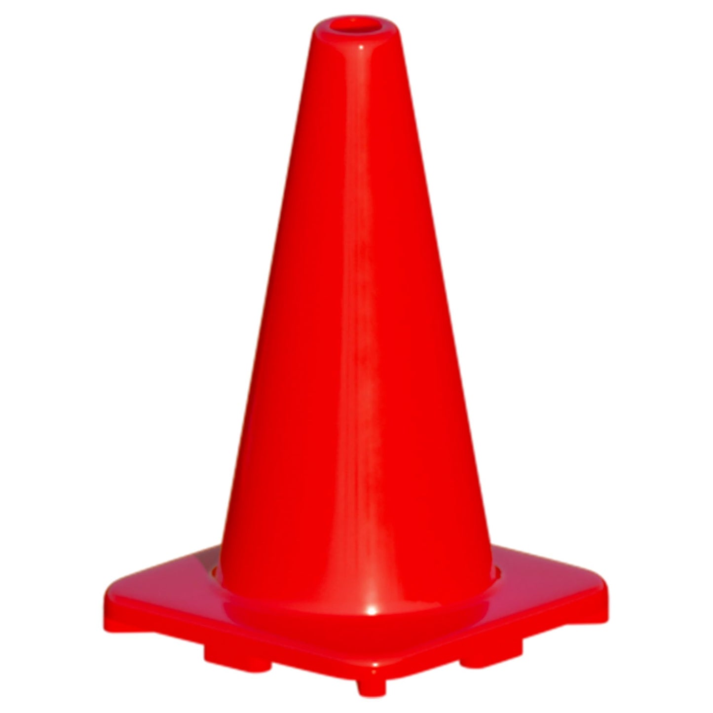 LVL10 Pro Training Cones - 12" Large Soccer Cones for Sports Training - for Basketball, Football, Basketball and Agility Drills - Soccer Field Markers that Won't Crack, Slide or Fly