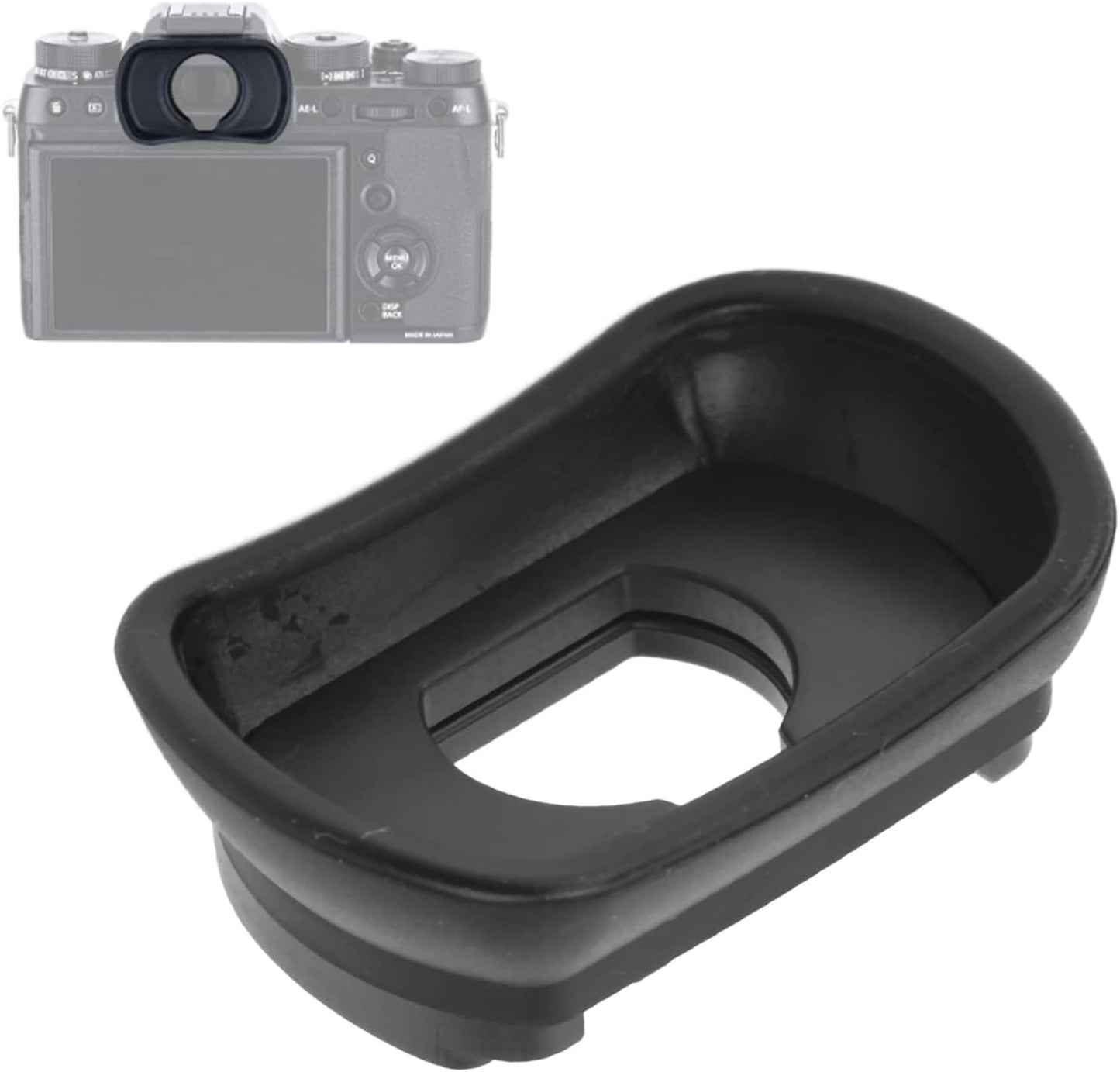 XH2 XT3 XT2 GFX100 Camera Eyecup Eyepiece Viewfinder Rubber Eye Cup for - Soft Comfortable Material, Blocks External