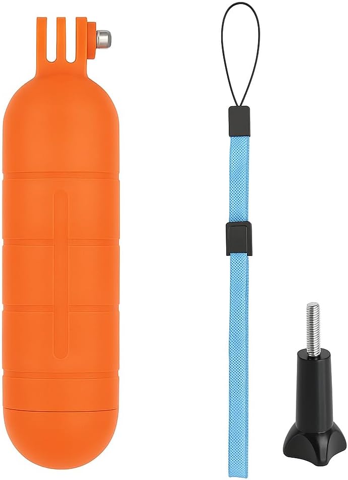 Reflex Camera 513, Swimming Floating Hand Grip for GoPro Hero DJI Osmo Action Waterproof Orange Buoyancy Stick