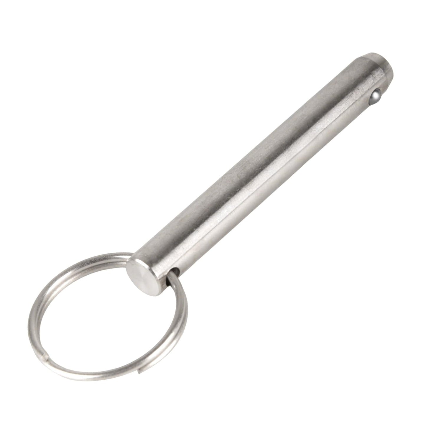 HZJPIN 2 Pcs Long Quick Release Pin, Diameter 3/8"(9.5mm), Usable Length 2.4"(61mm), Overall Length 3"(76mm), Full 316 Stainless Steel, Bimini Top Pin, Marine Hardware