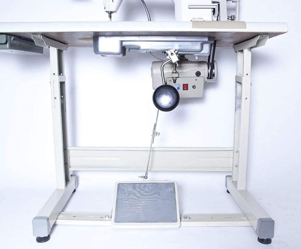 Industrial Sewing Machine Juki DDL-8100 Lockstitch Servo Motor + Table Stand Cut Juki DDL8700 + LED Lamp+ Commercial Grade Sewing Machine