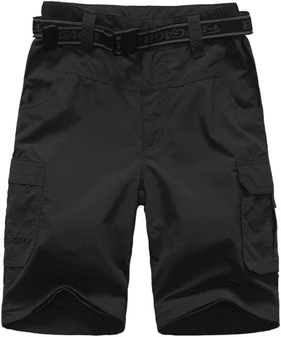 Boy’s Convertible Hiking Pants Lightweight Quick Dry Zip Off Pants for Kids Youth Outdoor UPF 50+ Casual Cargo Trousers