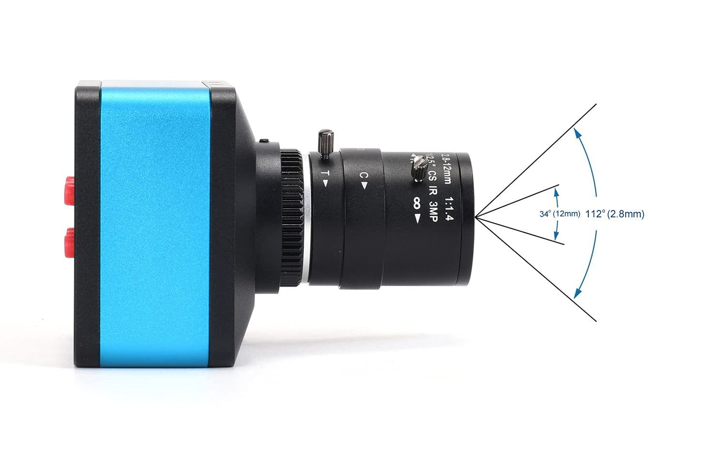HAYEAR 4K UDH 2160P 1080P HDMI USB Industrial Microscope Camera for Machine PCB Board CPU Repair Soldering；PC Support Windows/Mac/Linux System
