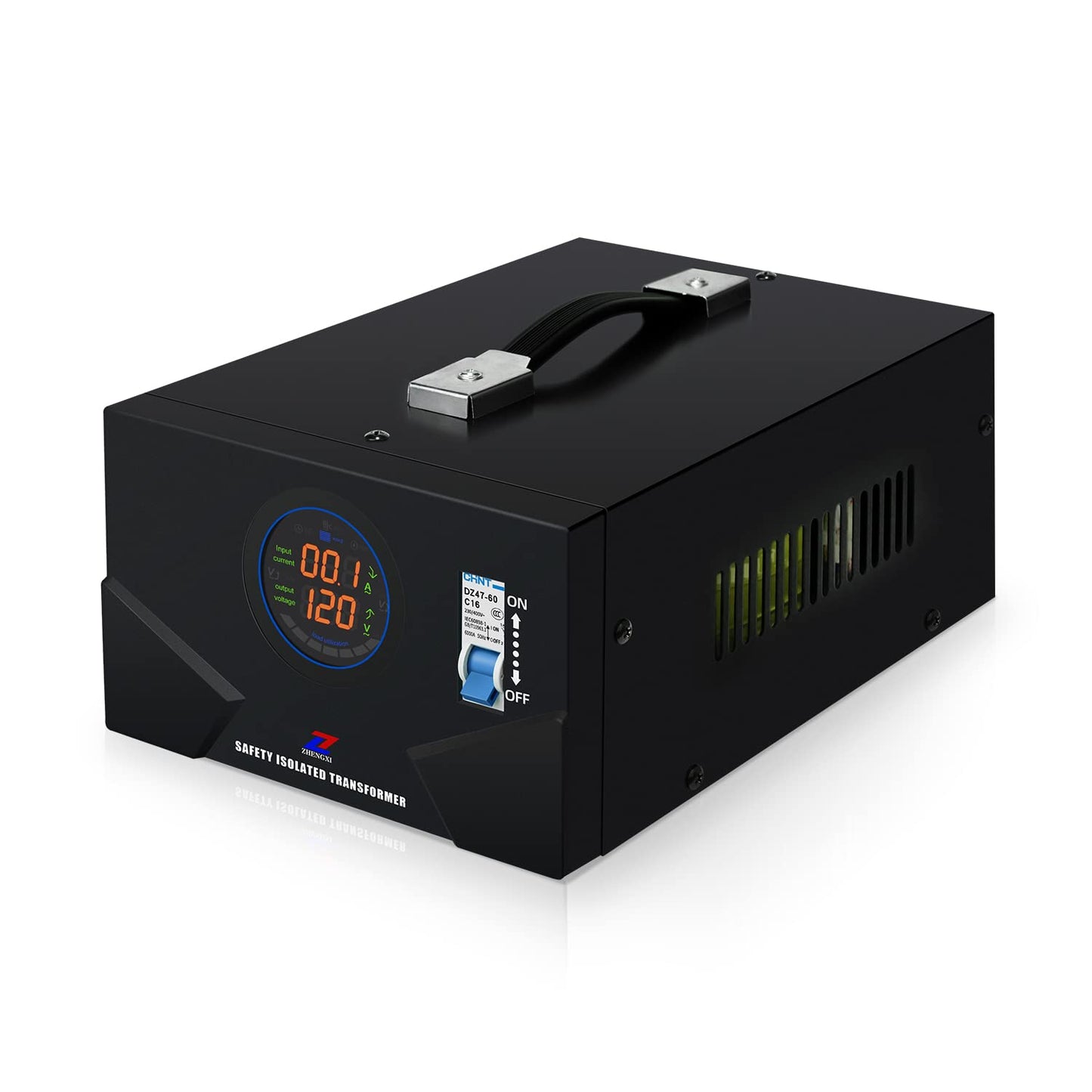 ZHENGXI Isolation Transformer 120V to 120V, 1000W Transformer Voltage Converter, 2 Output Sockets