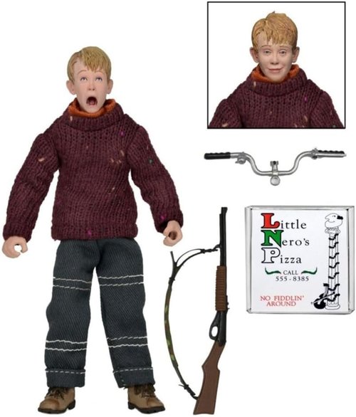 NECA Home Alone - 8-Inch Clothed Action Figure - Kevin with Authentic Details