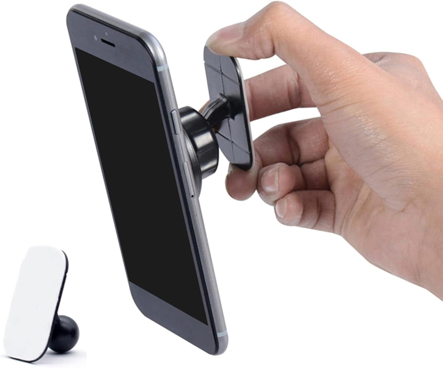 cunueae 17mm Car Dashboard Mount Ball Head Cellphone Mount Cradle Phone Holder Rotatable Support Stand Cellphone Stand