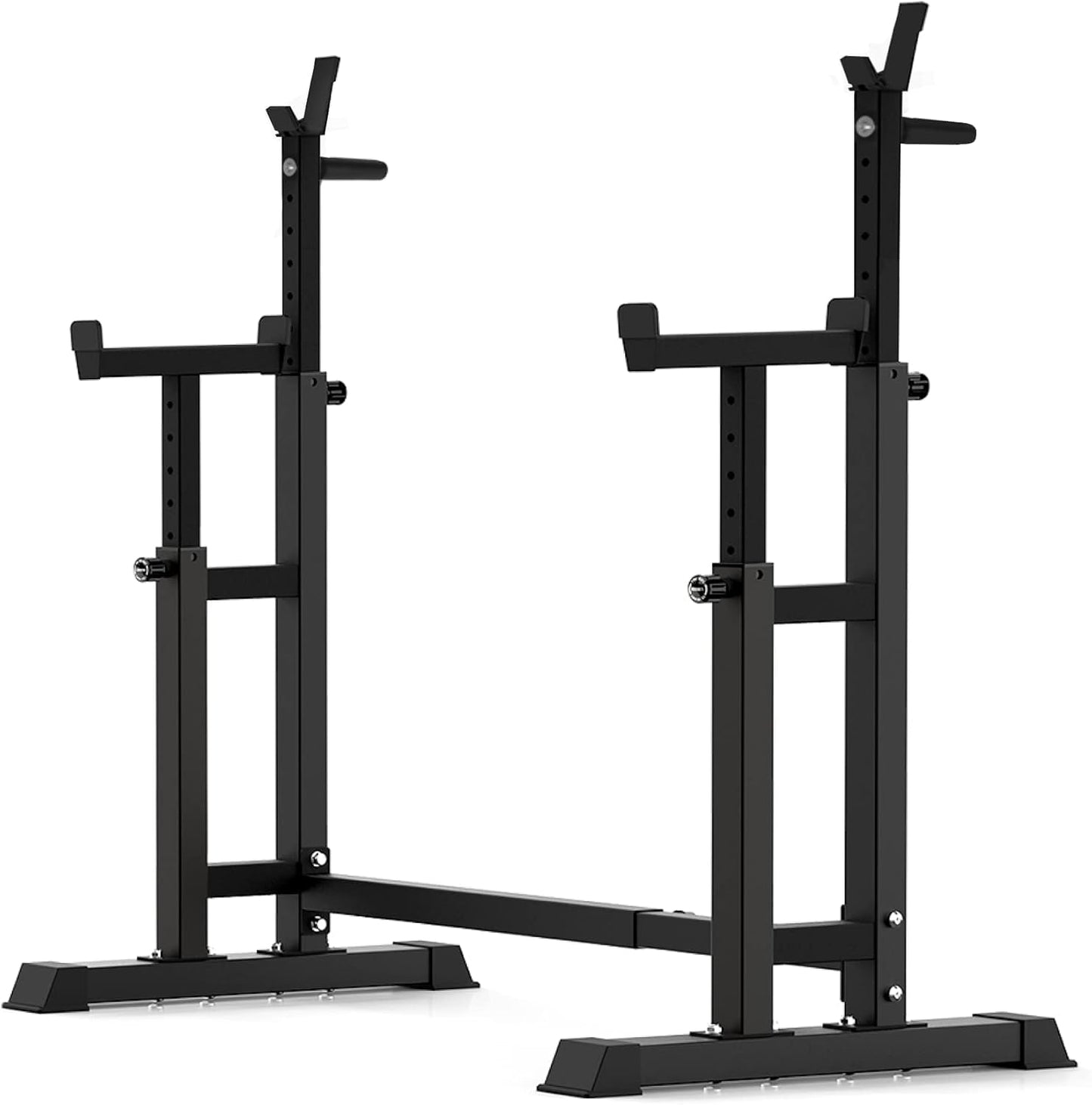 BARWING 49IN Adjustable Squat Rack Stand,770LBS Barbell Rack For Bench Press,Weight Bench Rack,Muti-functional Barbell Stand For Bench Press,Weight Lifting Easy to Assemble