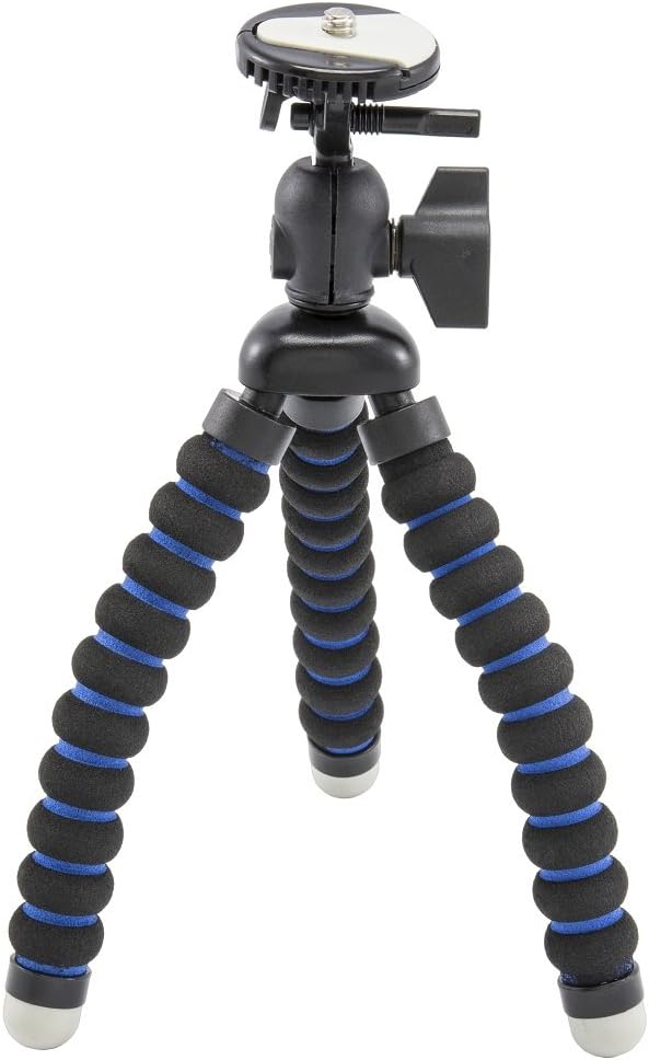ARKON CMPTRI Mounts Mini Tripod Camera Mount | Content Creation & Live Streaming | Flexible Tripod Arms | Compatible