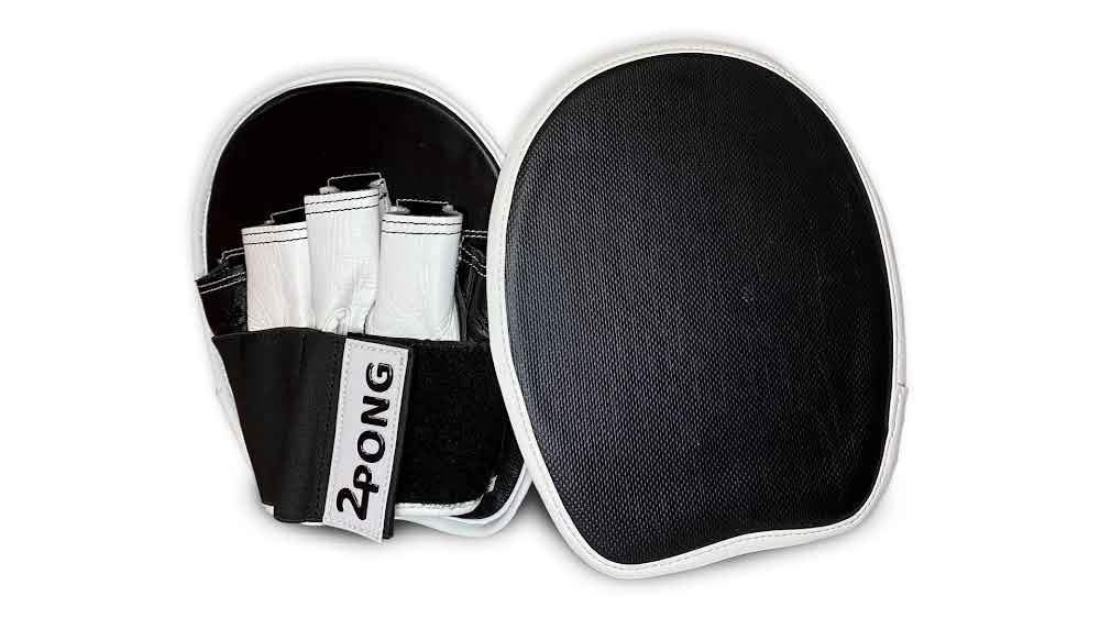 2 Player Dual Handed Table Tennis Game - New Spin to The Classic Ping Pong Game - One Paddle Glove for Each Hand - Fun New Gameplay for Family and Friends - Compete to Become The Next 2Pong Champion