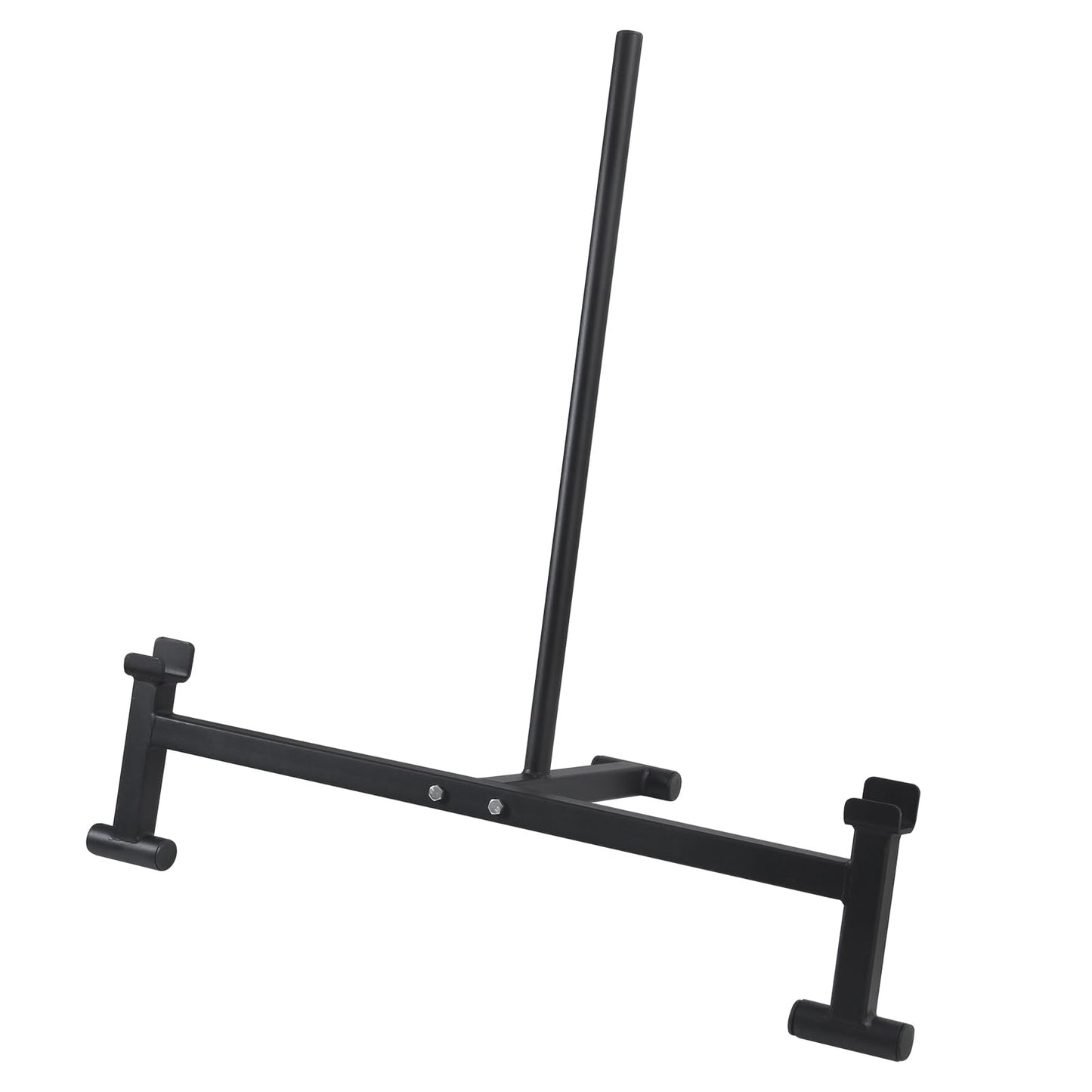 Deadlift Barbell Jack Stand for Easy Changing Weight Plates - 2000 LB Capacity, Elevated Lift for Gym and Home Workouts,Black
