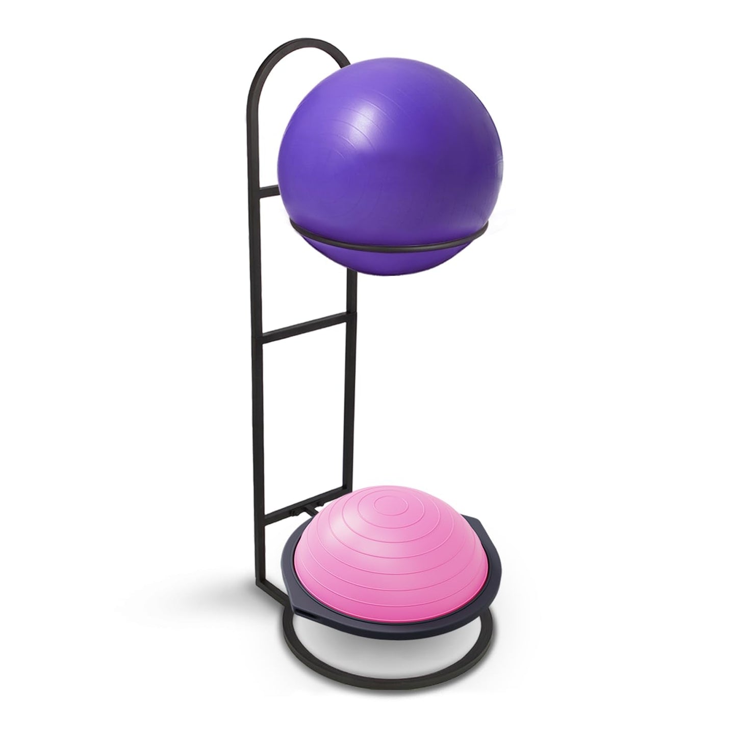 MEIPEIQIZHI Stability Ball Rack,Yoga Ball Holder, Medicine Ball Holde Vertical Storage for Commercial Gyms, Home Gyms, and Studios