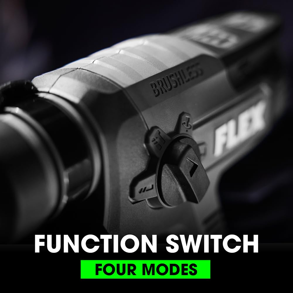 FLEX 24V Brushless Cordless 7/8-Inch SDS Plus 1.3 Ft-Lbs Torque Rotary Hammer Tool Only, Battery and Charger Not Included - FX1531-Z