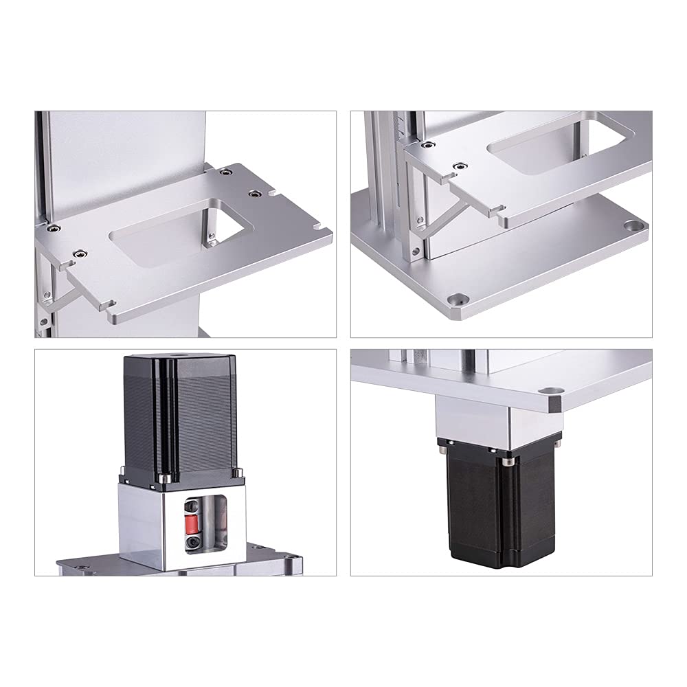 Cloudray Fiber Marking Machine Z Axis Lift Table Manual Lift Column for 1064nm Fiber Marking Part (800mm)