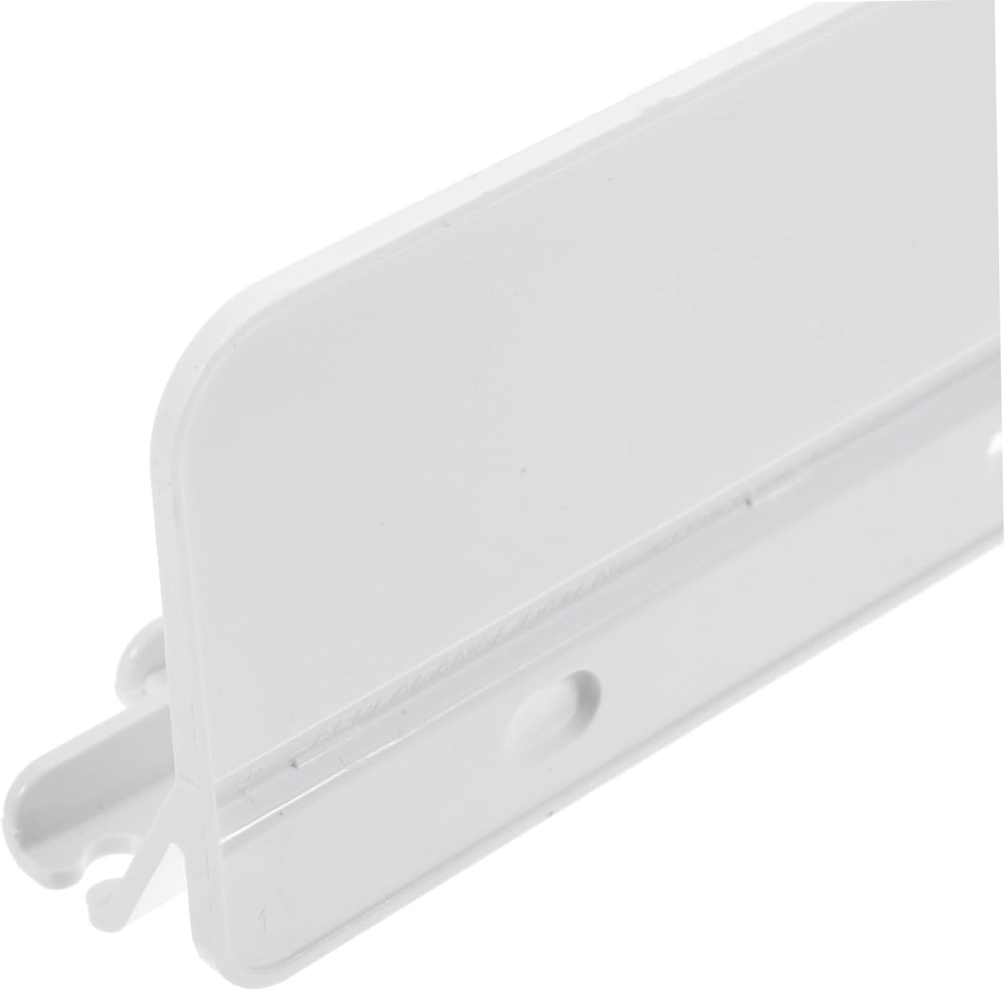 ARTIBETTER Shelf Hooks Adhesive Phone Holder Wall Phone Mount for Charging Wall Tv Remote Stand Bedside Shelf White