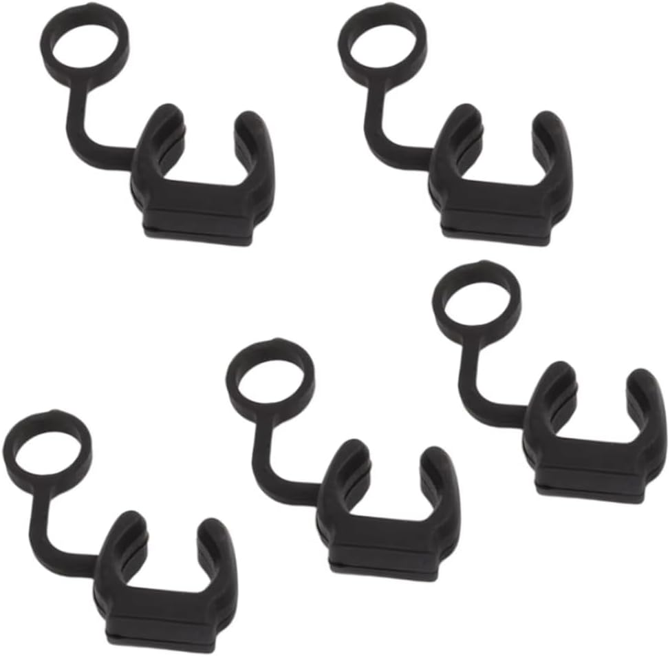 ThtRht 5 Pack Action Camera Thumbscrew Tether Silicone Anti-Lost Keeper Thumb Screw Straps Retaining Tethers for Gopro