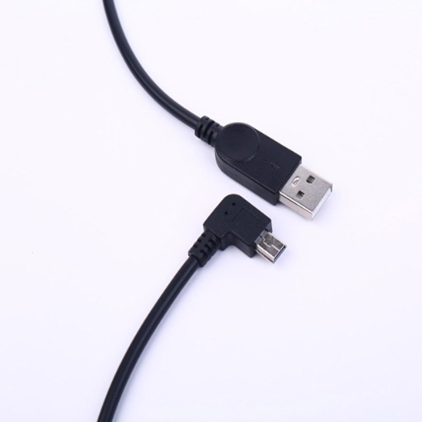 KADSXIYA 30cm 5Pin MP3 USB to Right Angled USB Power Charging Cable Data Transfer Wire Line for Digital Cameras