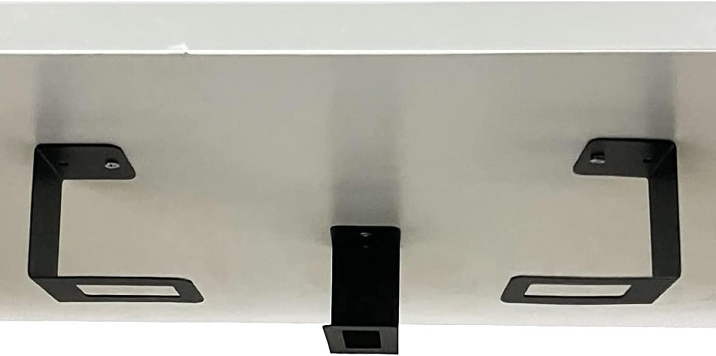 AUXPhome (3) Laptop Holder Under Desk Laptop Mount Organizer Rack Storage Shelf, Add On Under Table Laptops, Keyboard