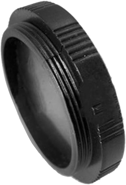 Wolegdou 5 Pcs Threaded Camera Port Guard Cap Polymer Protective Cover for CCTV Security Lens Eyepiece Interface Screw