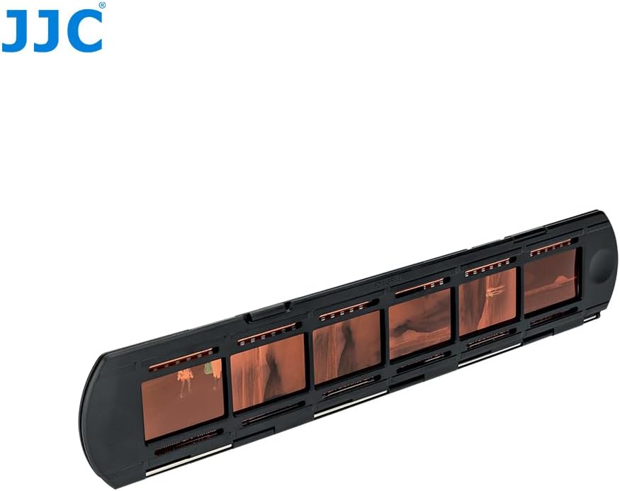 JJC 35mm 6 Set Negative Film Holder Mounts for Compatible with Film Scanners Copying Equipment, Holds Negative Frames