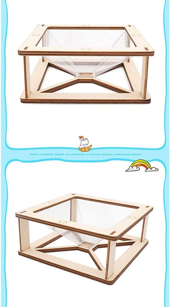 MEELYHOME 3D 3D Hologram Projector Pyramid Mobile Smartphone Hologram Display Stands Projector Any Smartphone Display