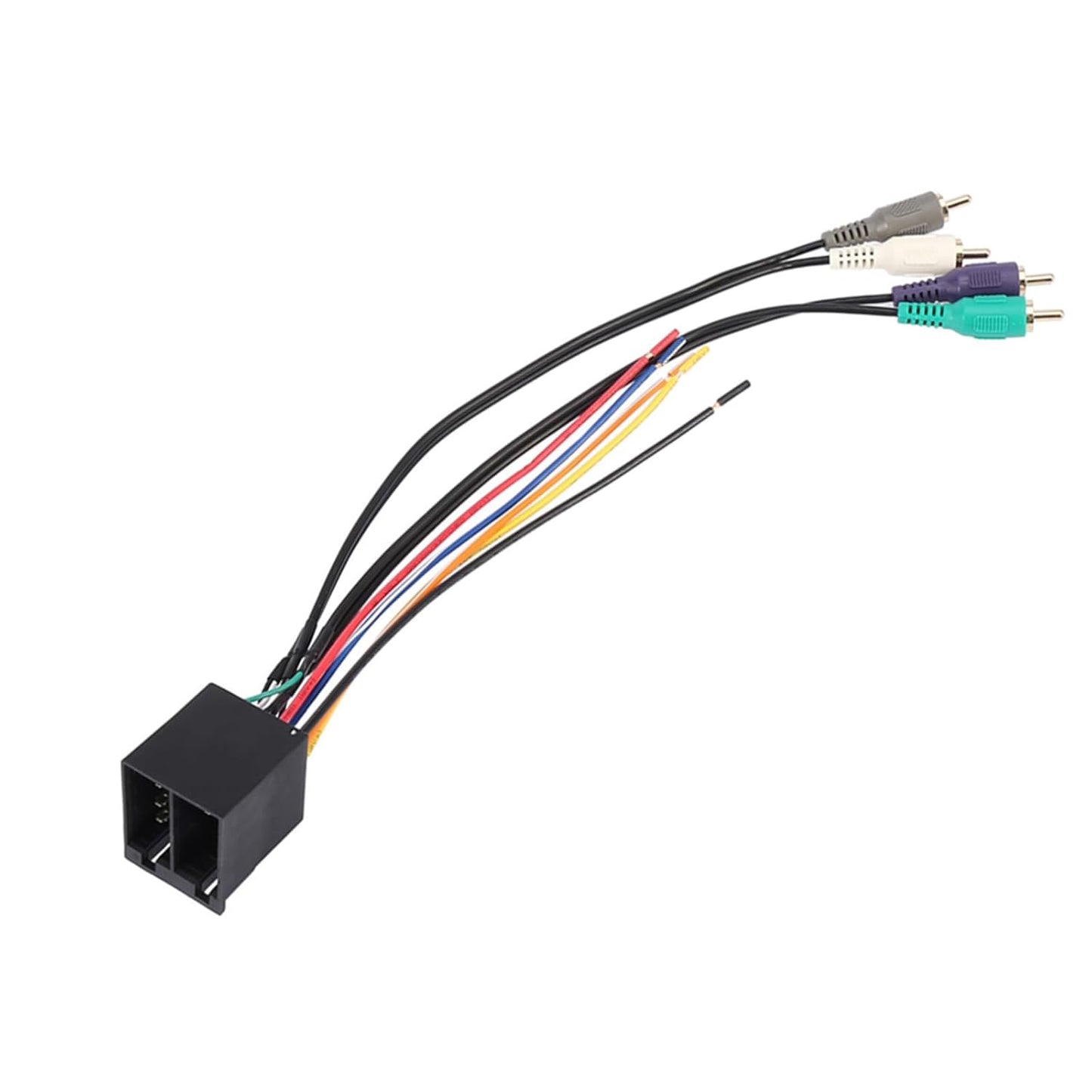 MAGIC MOTO 70-1786 Car Stereo Radio Wiring Harness Amplifier Integration Wire Adapter Plug for Mercedes Benz, for Audi