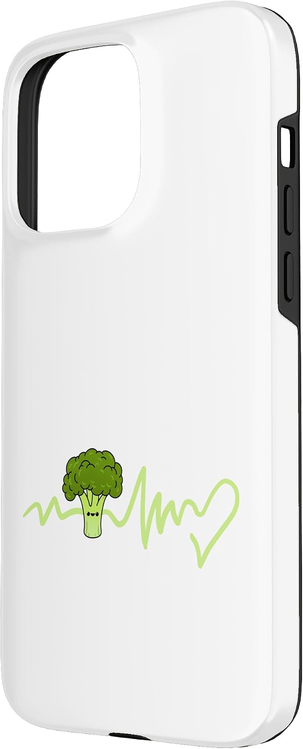 Broccoli Heartbeat 15 Broccoli Lover Case for iPhone Pro Max
