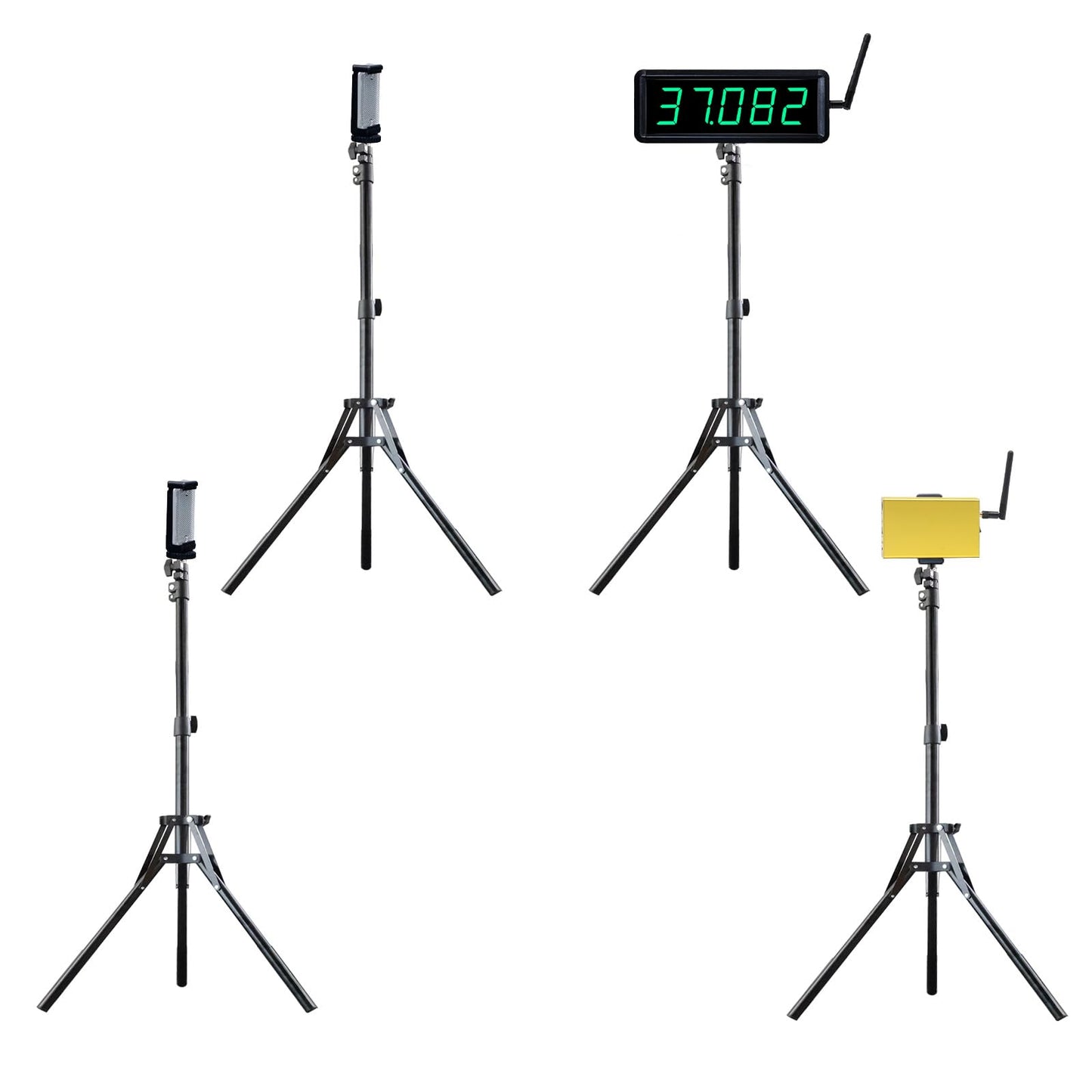 Wireless Laser Timer for Sprints with High Tripod & Battery Powered,Track Timer System for Race Clock,Sprint Timing System for 40 60 Track Yard Dash,Electronic Stopwatch for Speed Training