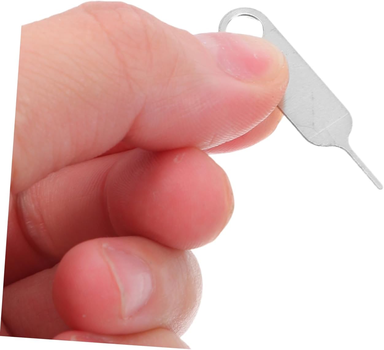 500pcs NUOBESTY Stainless Steel Sim Card Ejector Pin Tool Compact and Removal Tool for Smartphones Easy for Quick Card