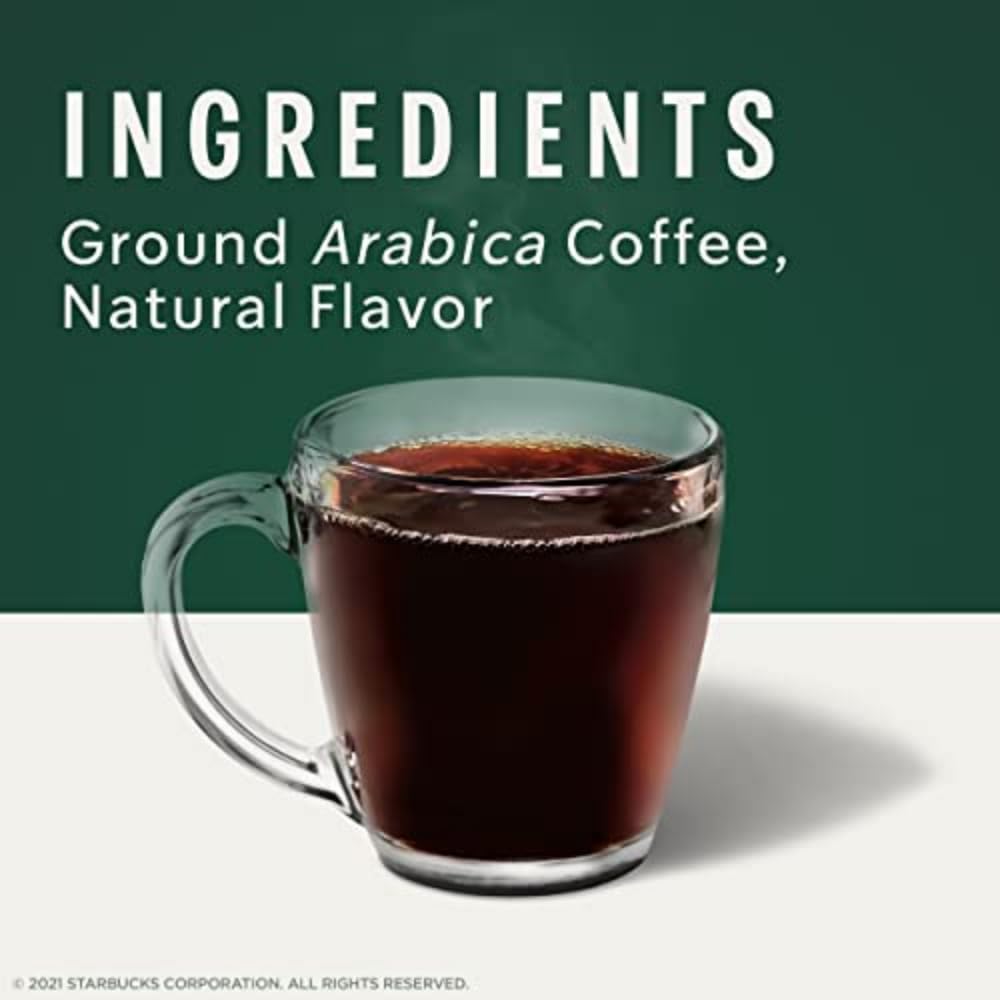 Starbucks Ground Coffee Variety Pack - Flavored Hot or Iced Coffee | Three 11 oz Bags