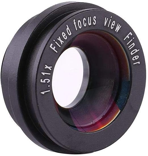 1.5X 1.51X Fixed Viewfinder Eyepiece Magnifier Eyecup for DSLR Camera Viewfinder Magnifier with Cover, Eyepatch