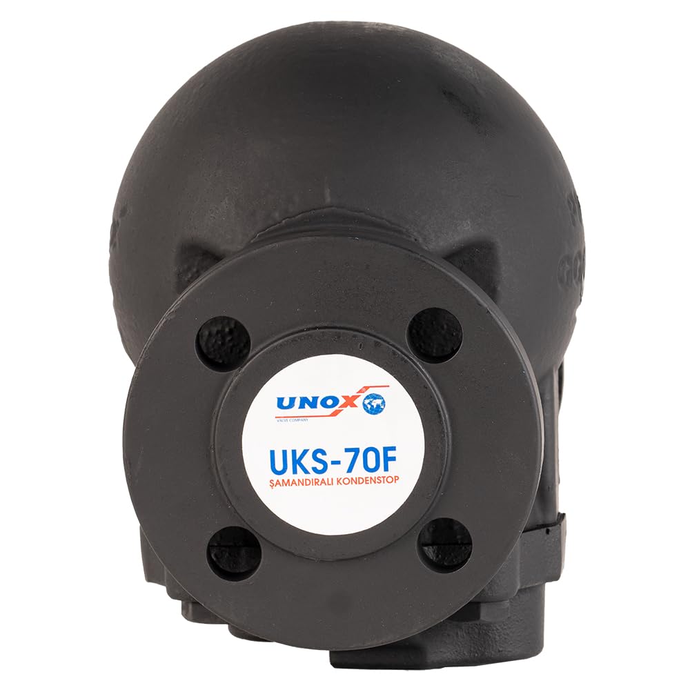 Unox DN15 Ball Float Steam Trap, Thermostatic, ANSI Class150 Flanged