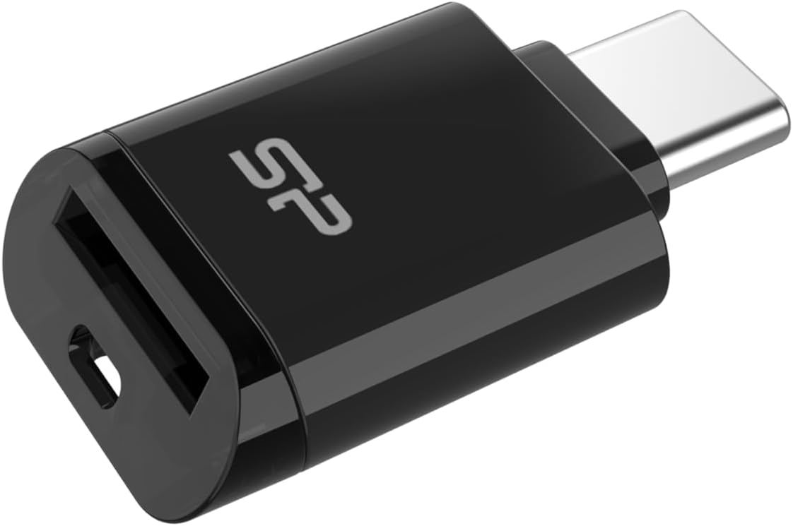 SP Silicon Power C200 SPU3CTMREDC2000K Silicon Power USB Type-C MicroSD Card Reader