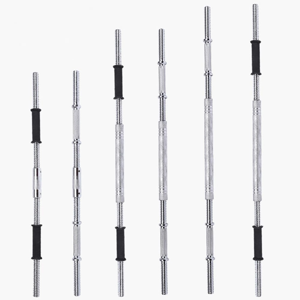 Dumbbell Connecting Rod 40Cm Threaded Dumbbell Coupler for Strength Training with Steel Construction