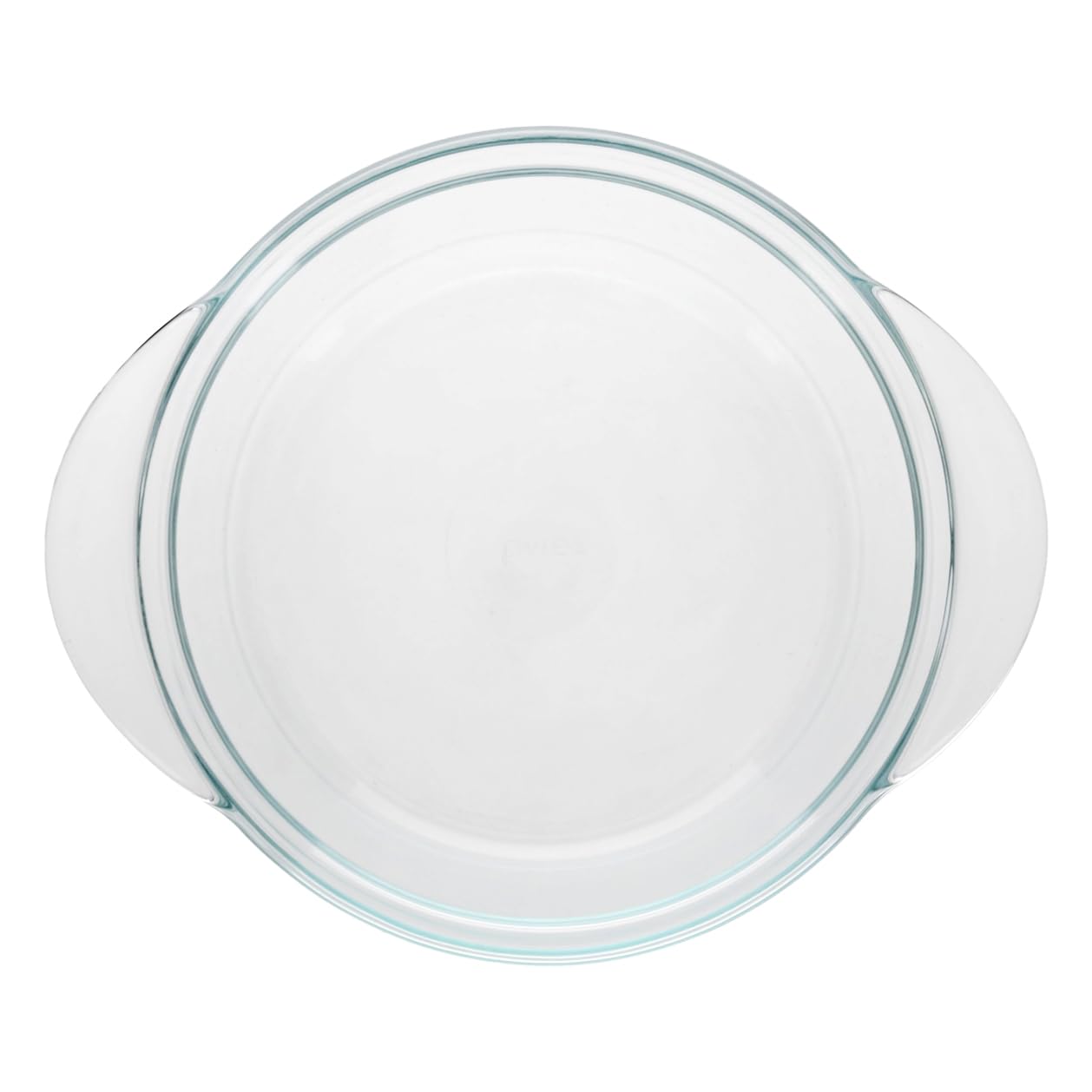 Pyrex 2.5-Quart Deep 9.5in Pie Plate – Perfect for Sweet Rolls, Pot Pies, and Pies – Made in USA