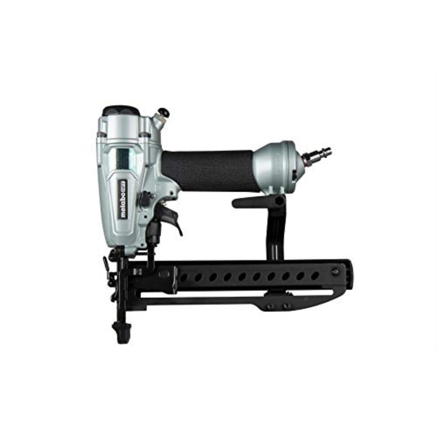 Metabo HPT PRO Finish Stapler, Pro-preferred Pneumatic Power Nailers, Finish Tool for Carpentry & Industrial Uses, All-Metal Key Component, 18 Gauge, 1/4" Crown Staples, Length 1/2" to 1-1/2", N3804A5