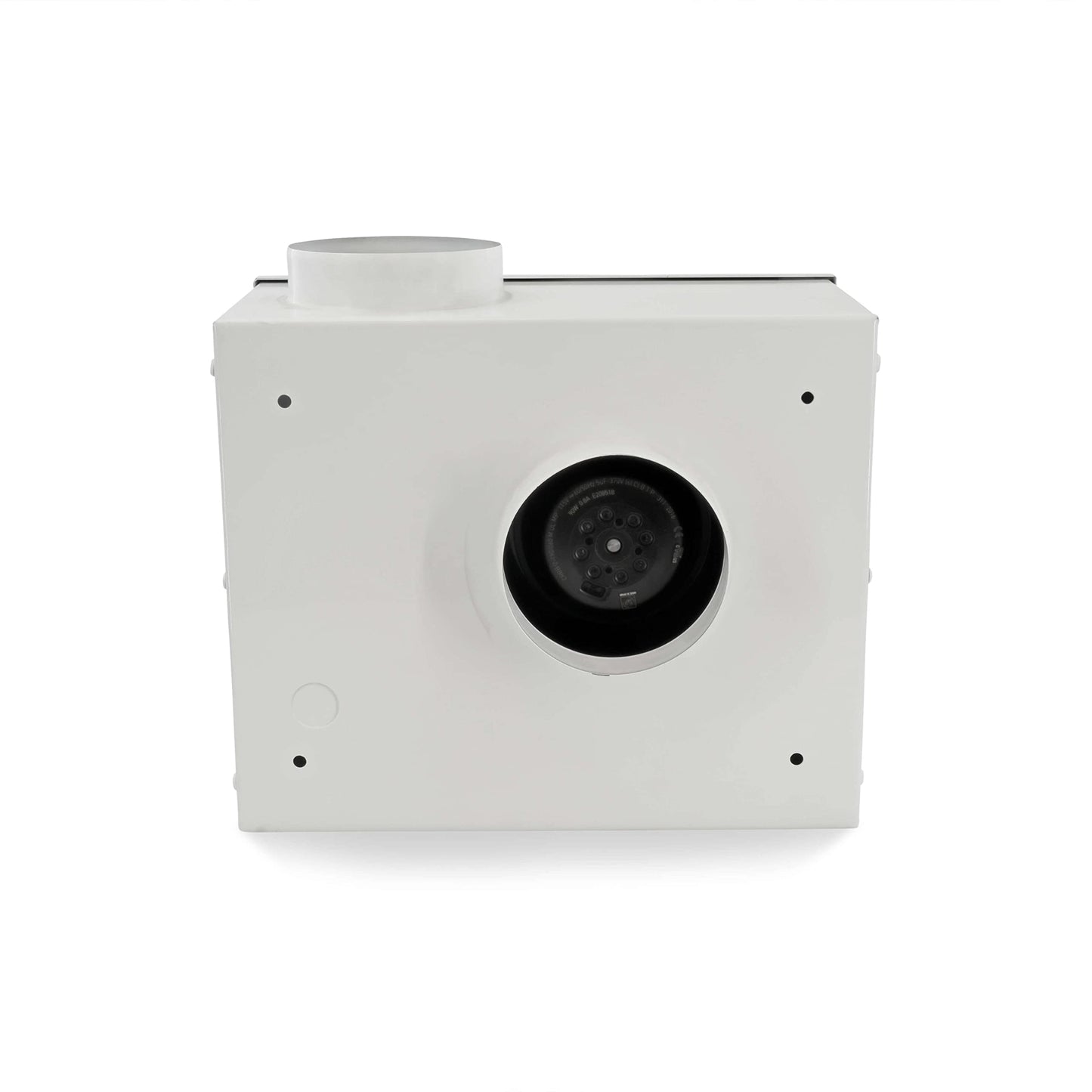 Festa AMG Patriot Radon Fan - Quiet and Energy Efficient 195 CFM Radon Mitigation System Inline Fan - 4" Electric Waterproof Inline Duct - Powder-coated steel – White