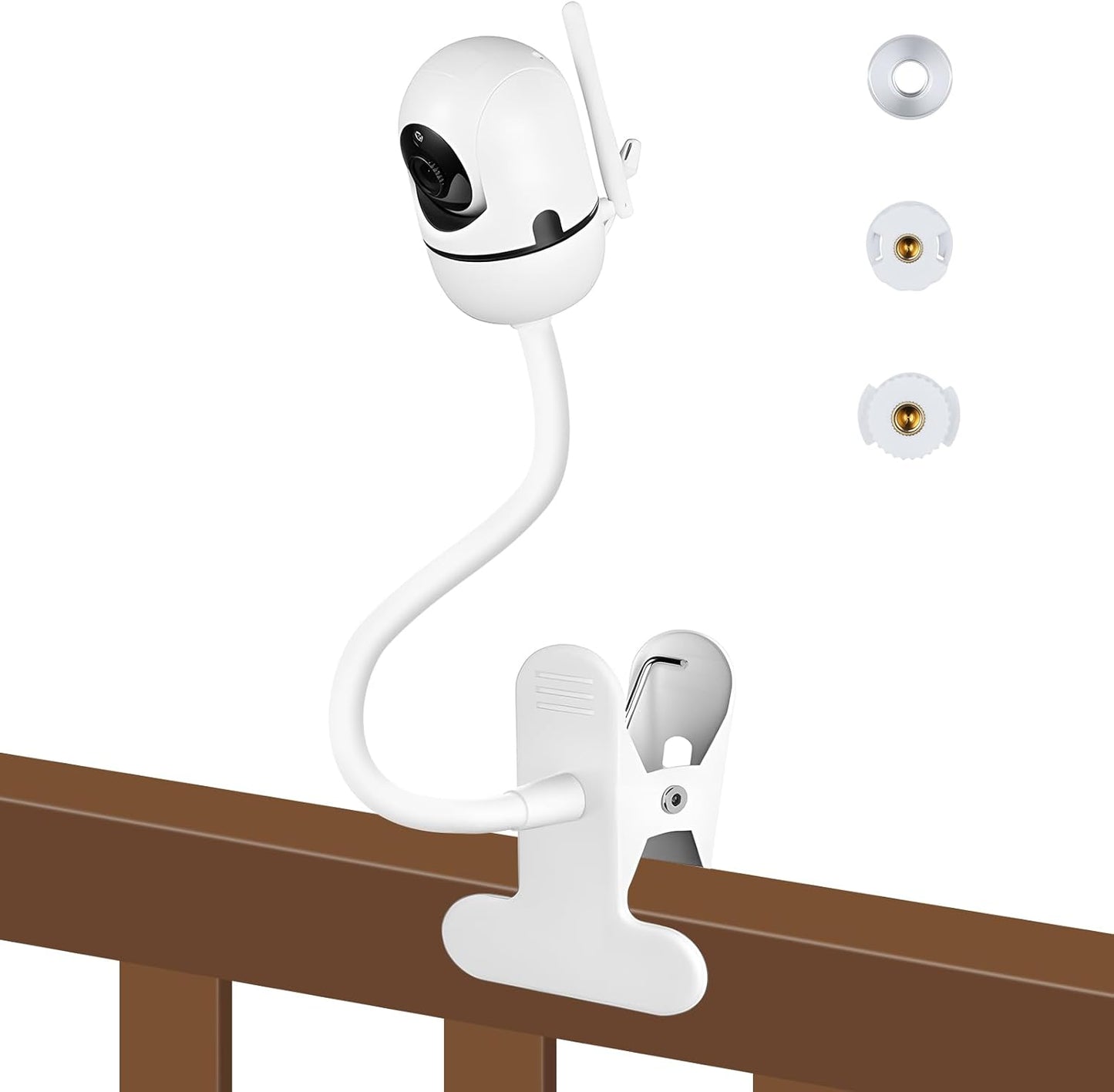 GAHOGA HB6550/HB6560/HB6148/HB6240//HB66/HB6339, SM935E Baby Monitor Clip Mount for HelloBaby ANMEATE Adjustable Clamp