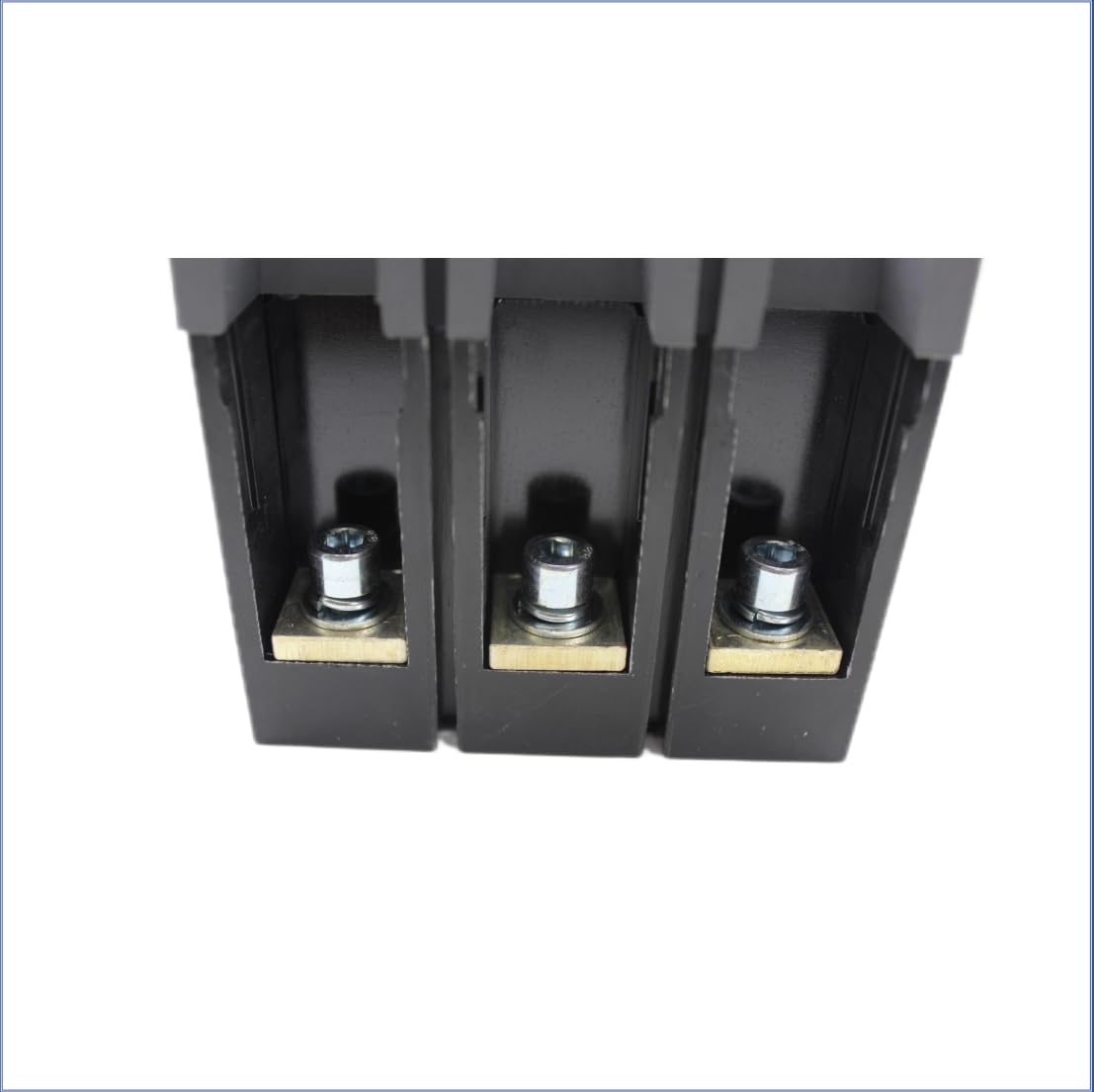 ELEMRO MCCB Molded Case Circuit Breaker, 230V-550V AC, 80A-630A, 36KA Breaking Capacity, 3-Pole, Thermal Magnetic Release (400A)