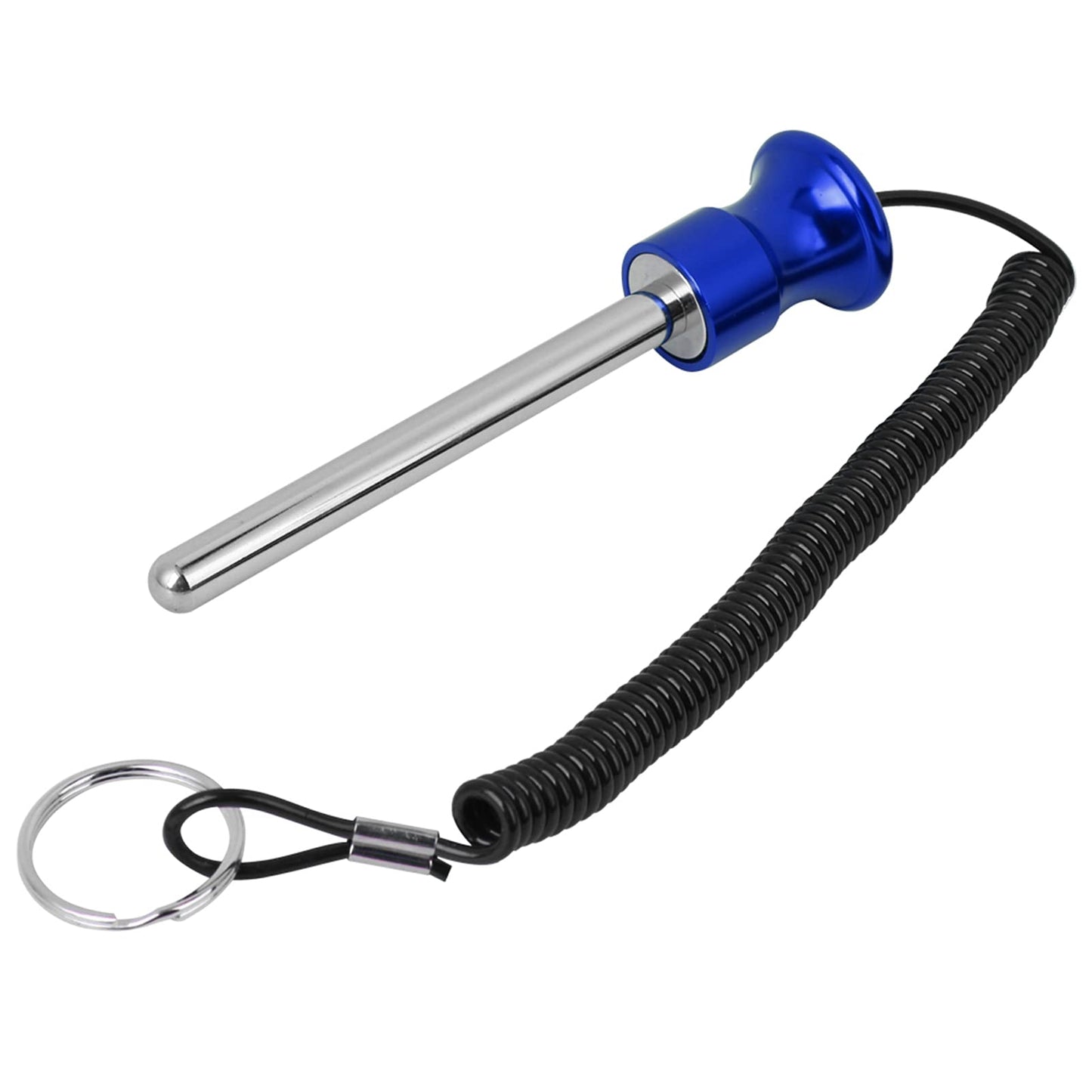 Watris Veiyi Weight Stack Pin, Magnetic Weight Pin, Automatic Drop Set Pins Gym, Weight Machine Pin with Pull Rope, Strength Training Equipment Replacement Weight Pins for Weight Stack Machine