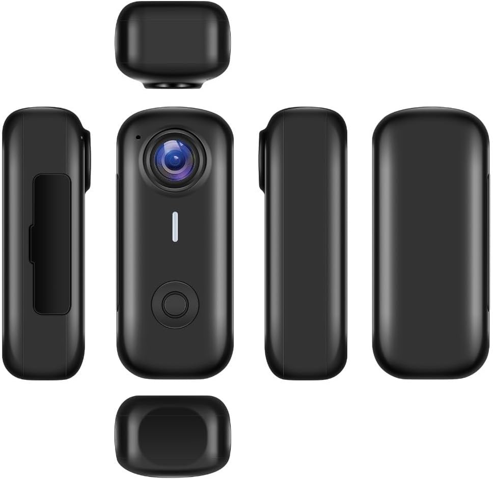 Startbuymore 2K Magnetic Action Camera With Loop Recording, Motion Detection, And Expandable Storage, Compact Size
