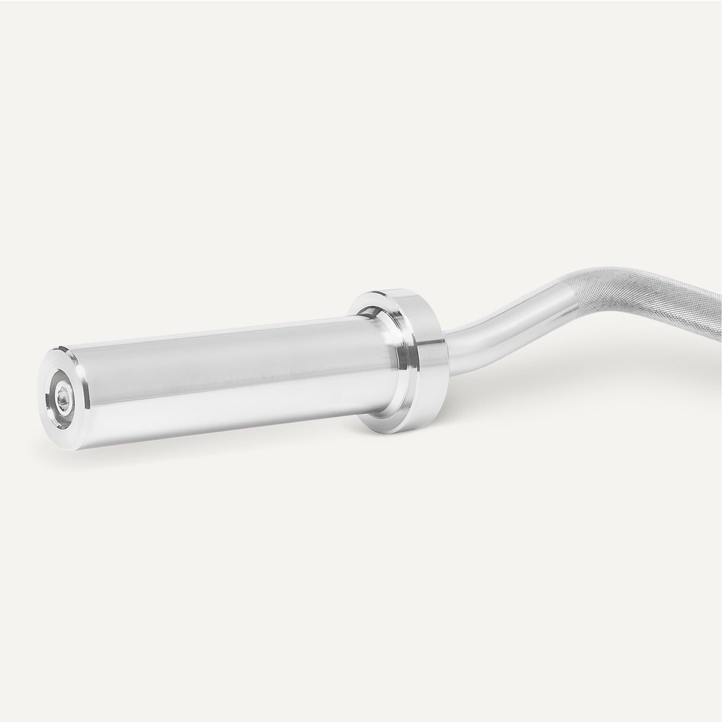 Amazon Basics Olympic 2-Inch Curl Barbell Bar, 47 Inches, Chrome